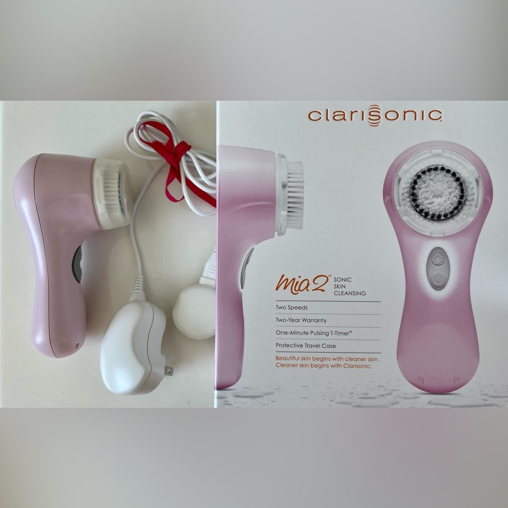 Clarisonic Mia 2, Sonic Facial Cleansing Brush System (brush head not included)